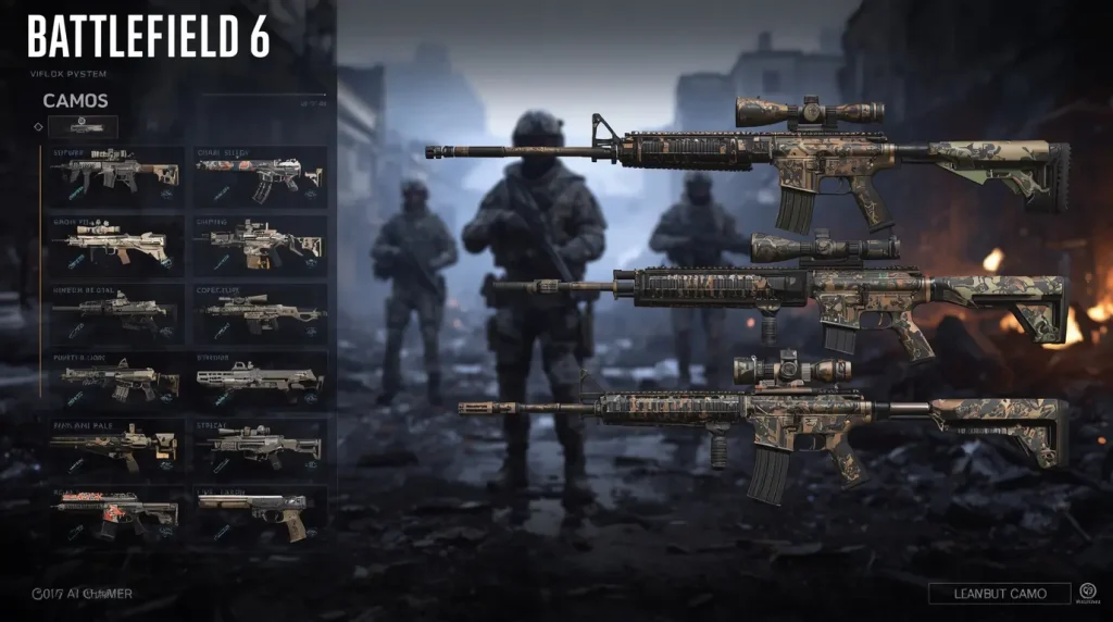 Weapon Camos System